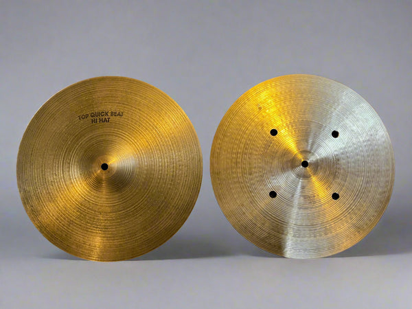 Used Zildjian Quick Beat 14" Hi Hats T-1182g B-1472g