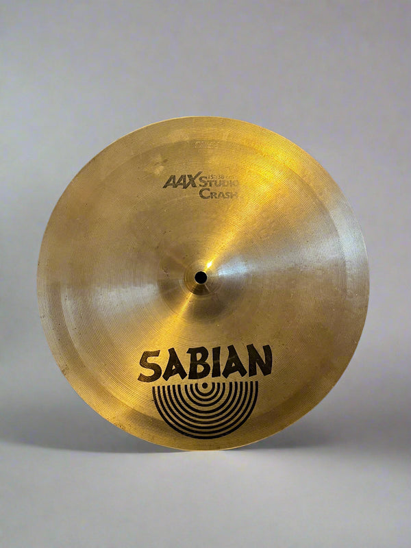Used Sabian AAX Studio 15" Crash 900g