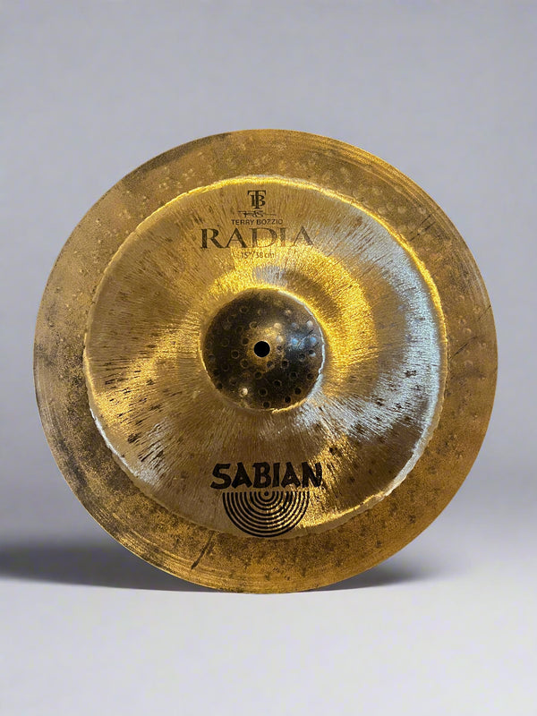 Used Sabian Signature Terry Bozzio Radia 15" China 1022g