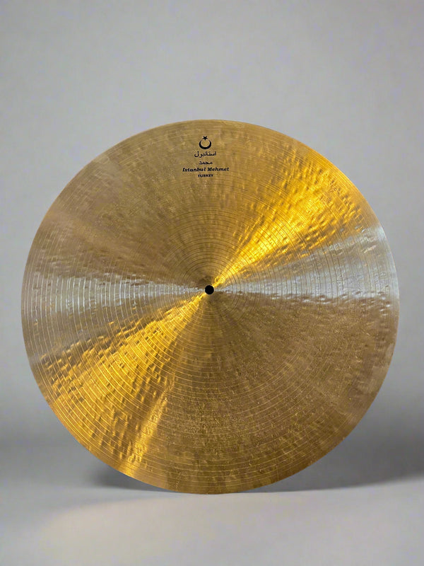 Used Istanbul Mehmet Nostalgia Paper Thin Flat 22" Ride 2180g