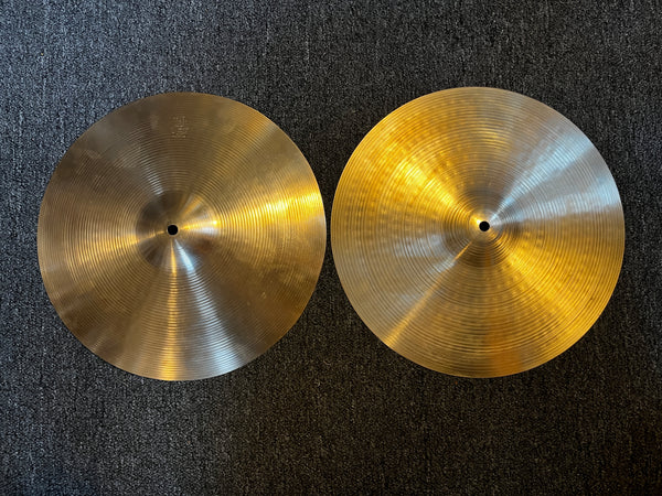 Used Zildjian 70's A 15" Hi Hats T-1516g B-1658g