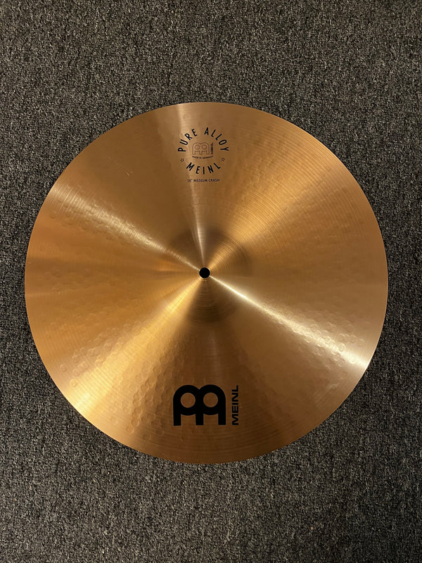 Used Meinl Pure Alloy Traditional Medium 18" Crash 1362g