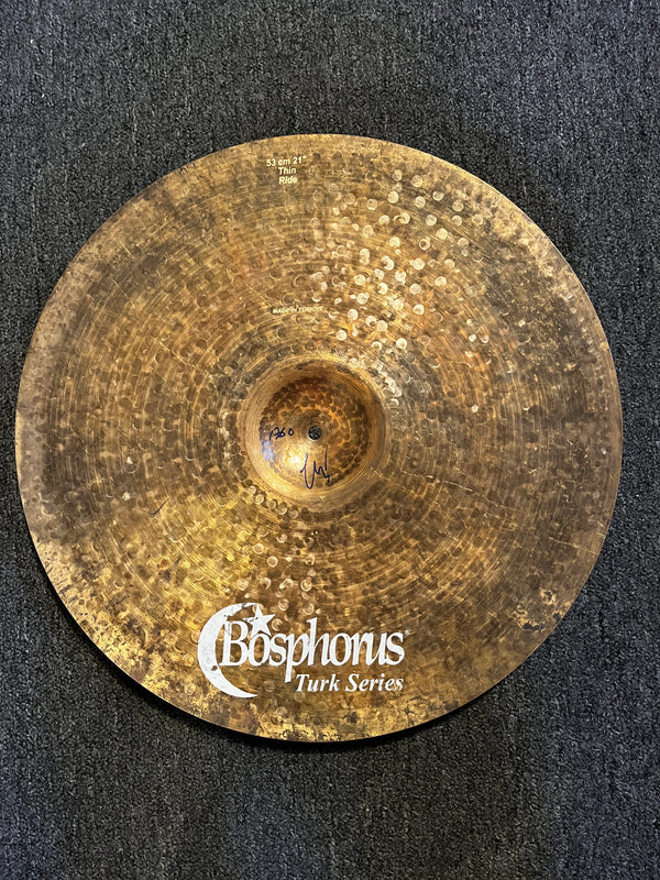 Used Bosphorus Turk 21" Ride 1760g