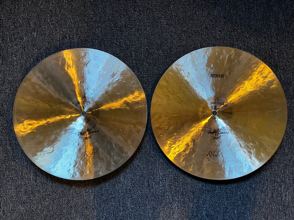 Cymbal Craftsman EAK Style 15" Hi Hats T-1182g B-1518g