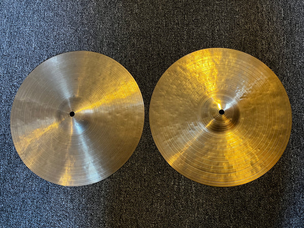 Used Spizzichino 14" Hi Hats T-1016g B-1028g