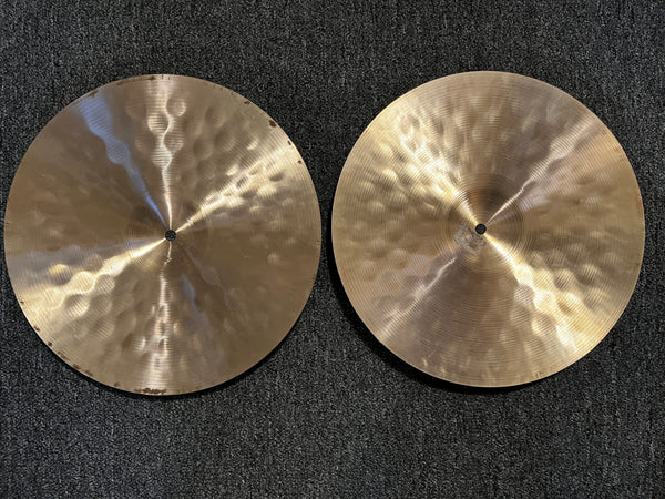 Used Zildjian K Fat 14" Hi Hats T-1080g B-1318g