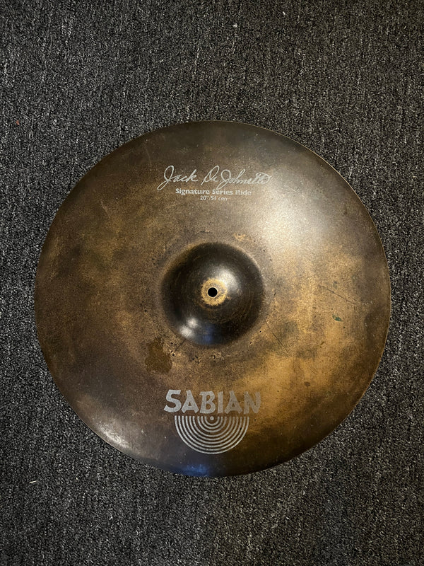Used Sabian Signature Jack Dejohnette Signature 20" Ride 2434g