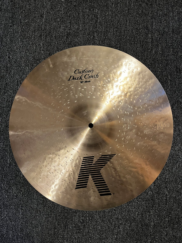 Used Zildjian K Custom Dark 16" Crash 932g