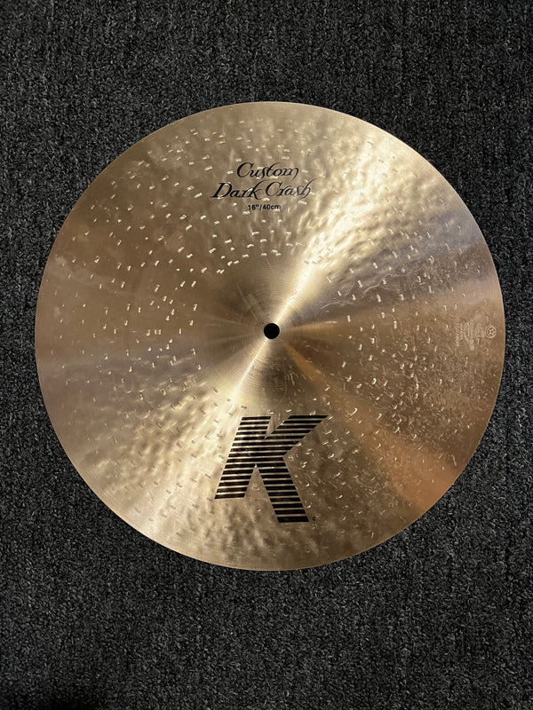 Used Zildjian K Custom Dark 18" Crash 1368g