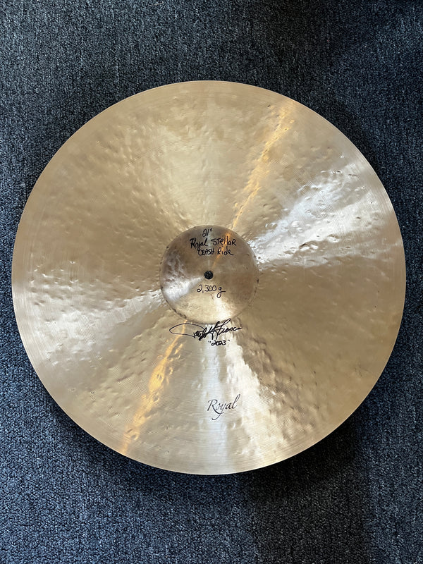 Royal Cymbals Stellar 21" Crash RIde 2300g
