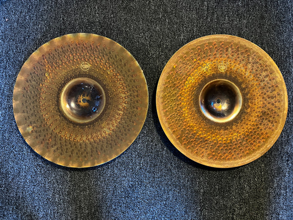 Used Paiste Rude Sound Edge 14" Hi Hats T-886 B-1150g