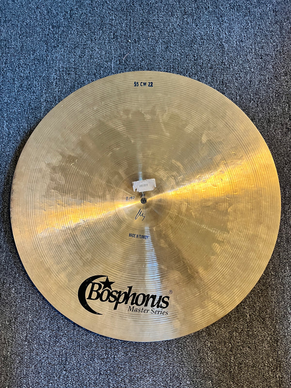 Used Bosphorus Master 22" Ride 2190g