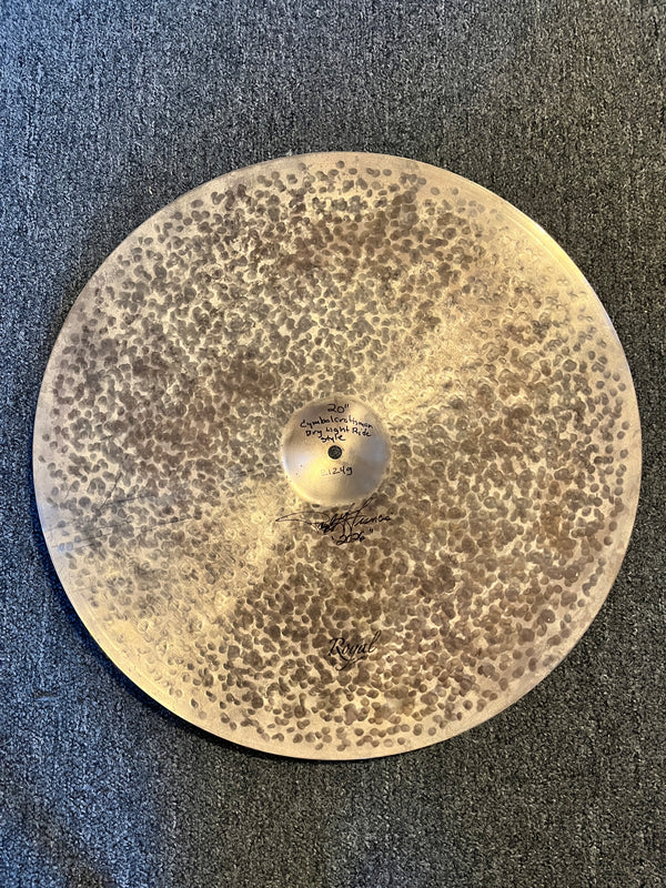 Cymbal Craftsman Dry Light Style 20" Ride 2124g