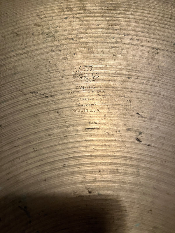 Used Zildjian 70's Small Stamp 19" Ride 2096g