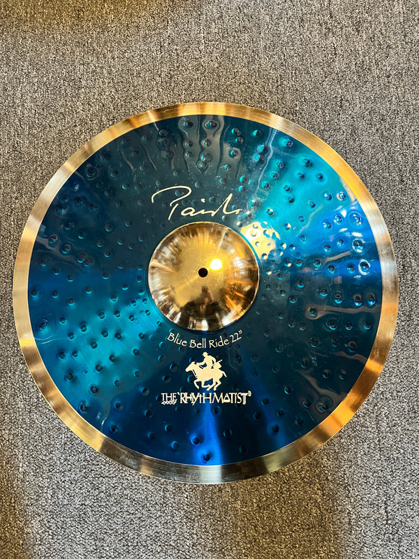 Used Paiste Signature Blue Bell "Rhythmatist" 22" Ride 3530g