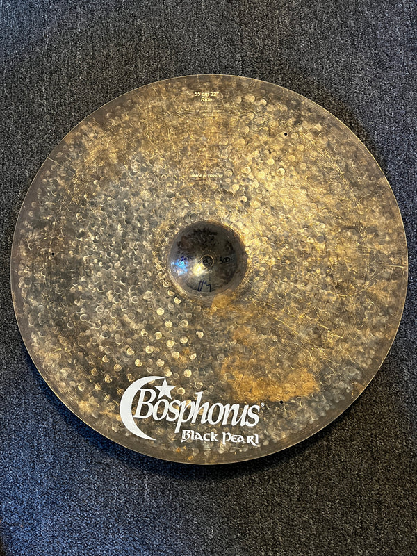Used Bosphorus Black Pearl 22" Ride 2056g