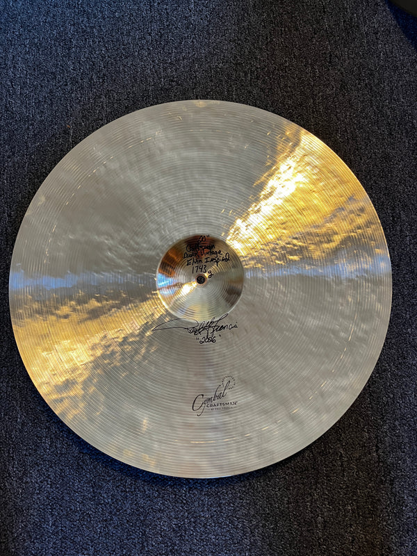 Cymbal Craftsman Dark Vintage Elvin Inspired 20" Ride 1634g