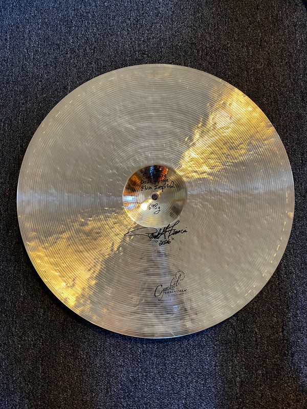 Cymbal Craftsman Dark Vintage Elvin Inspired 20" Ride 1681g