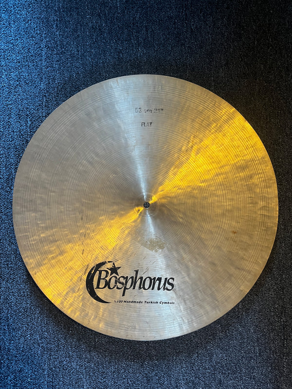 Used Bosphorus Master Flat 21" Ride 1866g