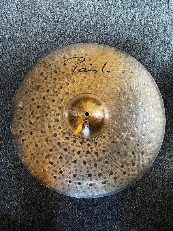 Used Paiste Signature Dark Energy MK I 21" Ride 2624g
