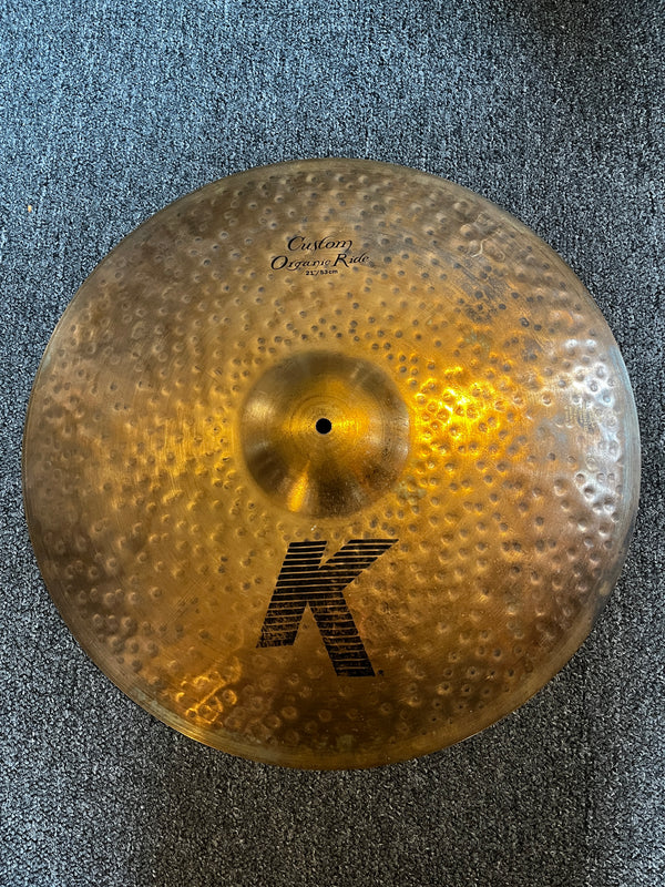 Used Zildjian K Custom Organic 21" Ride 2478g