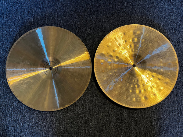 Used Paiste Sound Formula Medium Heavy 13" Hi Hats T-764g B-1164g