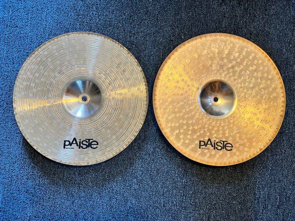 Used Paiste Alpha Medium 14" Hi Hats T-824 B-1424g