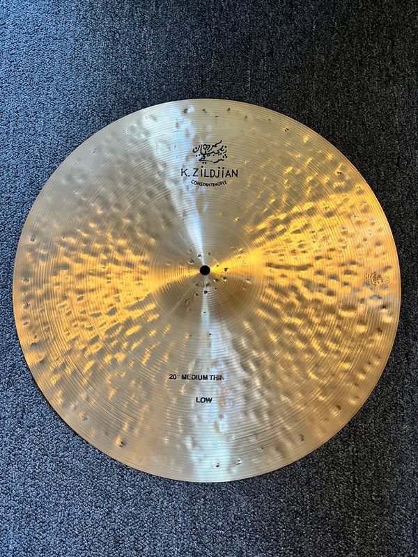 Used Zildjian K Constantinople Medium Thin Low 20" Ride 1778g