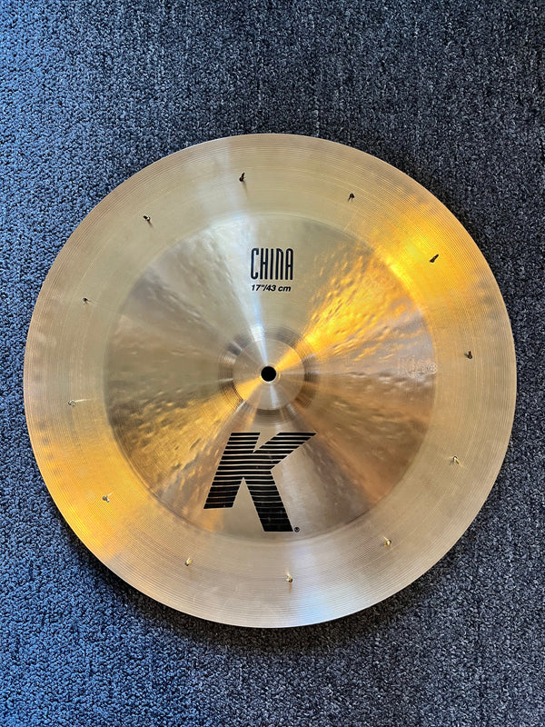 Used Zildjian K China 17" Crash 1112g