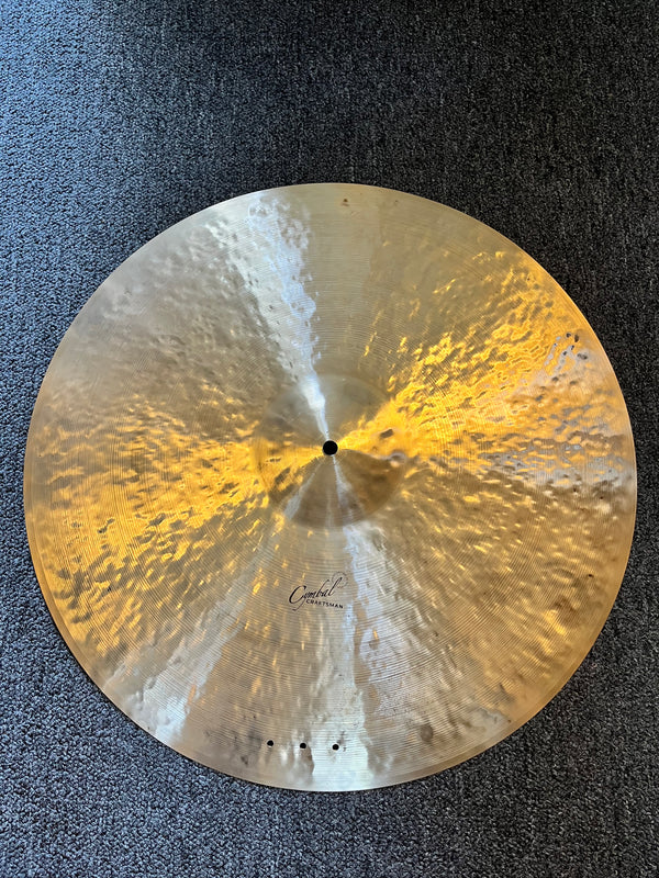 Used Cymbal Craftsman Bill Stewart Style 22" Ride 2365g