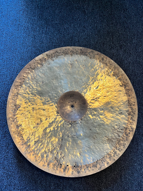 Used Cymbal Craftsman Bill Stewart Style 22" Ride 2365g