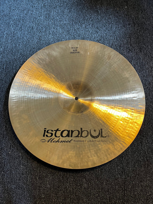 Used Istanbul Mehmet Traditional Original 20" Ride 1970g