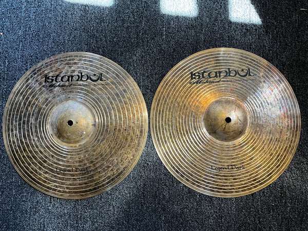 Used Istanbul Mehmet Legend Dark 14" Hi Hats T-1132g B-1310g