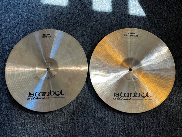 Used Istanbul Mehmet Legend Dark 14" Hi Hats T-1132g B-1310g