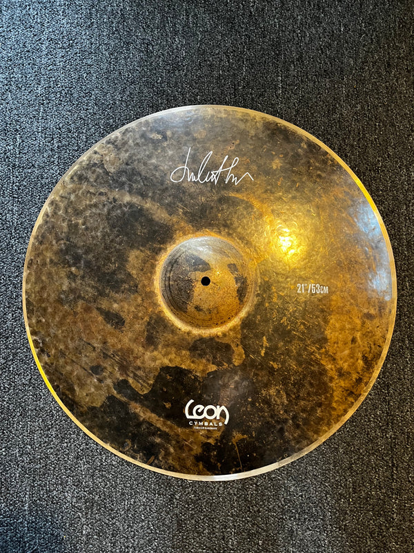 Used Leon Cymbals Dark 21" Ride 2435g