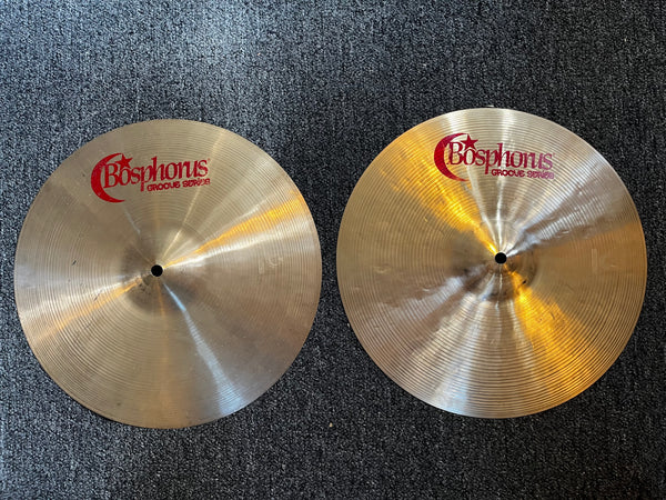 Used Bosphorus Groove 14" Hi Hats T-896g B-1096g