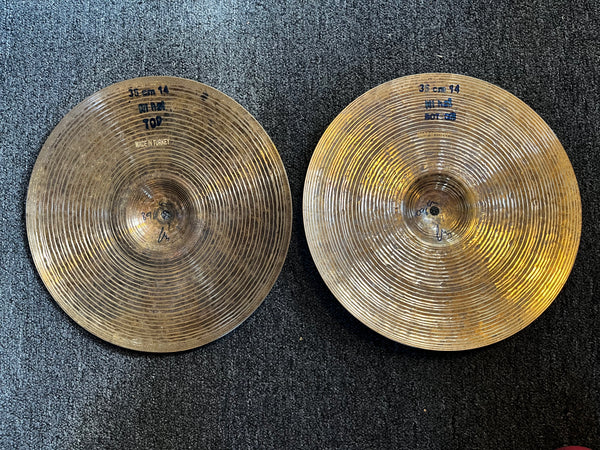 Used Bosphorus Groove 14" Hi Hats T-896g B-1096g