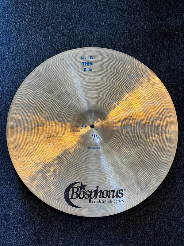 Used Bosphorus Traditional 22" Ride 2380g