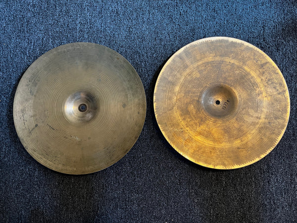 Used Zildjian A 60's 15" Hi Hats T-922g B-1373g