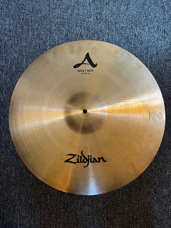Used Zildjian A Sweet 21" Ride 2380g