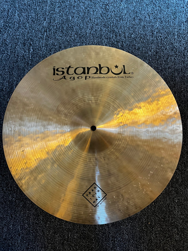 Used Istanbul Agop Traditional Dark 18" Crash 1380g