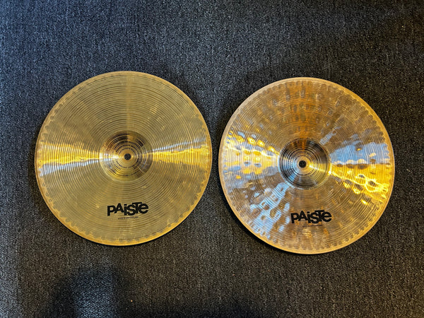 Used Paiste Signature Dark Crisp 13" Hi Hats T-764g B-1288g