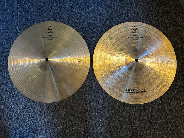 Used Istanbul Mehmet Nostalgia 15" Hi Hats T-1128g B-1302g