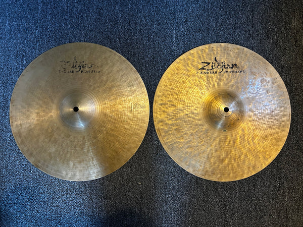 Used Zildjian Sound Lab Prototype Kerope 14" Hi Hats T-946g B-1112g