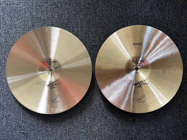 Cymbal Craftsman Bright Modern 50's A Style 14" Hi Hats T-891g B-1120g