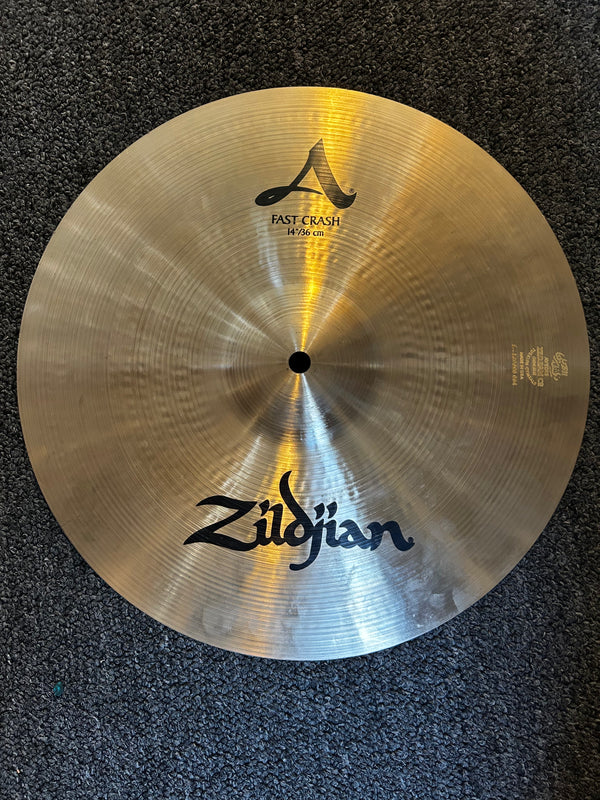 Used Zildjian A Fast 14" Crash 658g