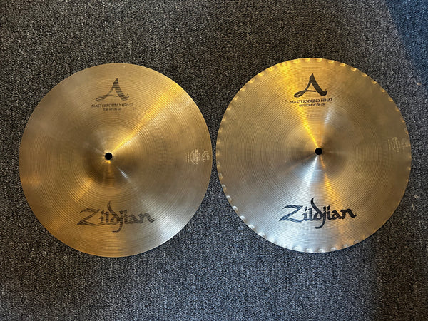 Used Zildjian A Mastersound 14" Hi Hats T-912g B-1428g