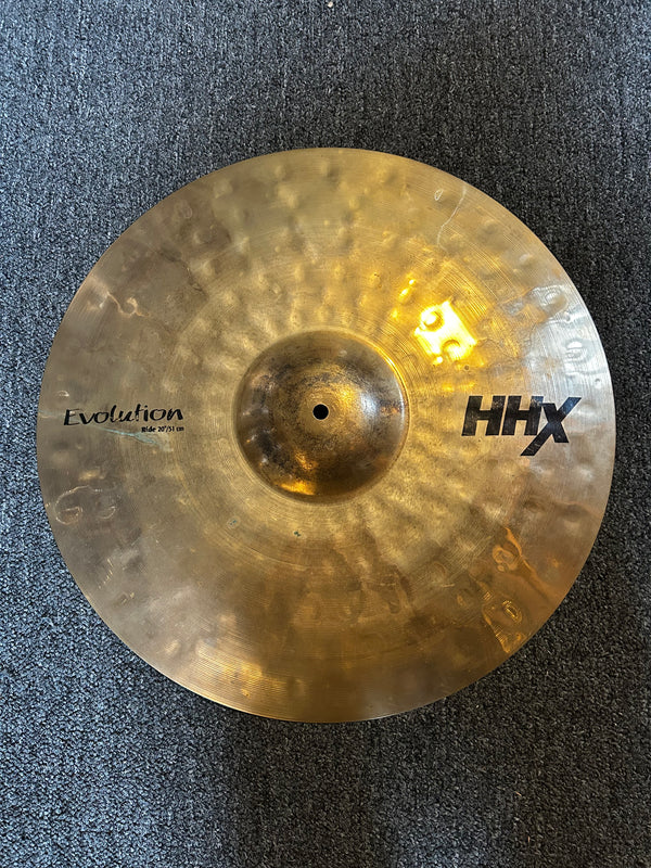 Used Sabian HHX Evolution 20" Ride 2252g