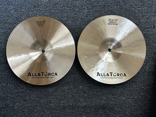 Alla Turca Traditional 10" Hi Hats