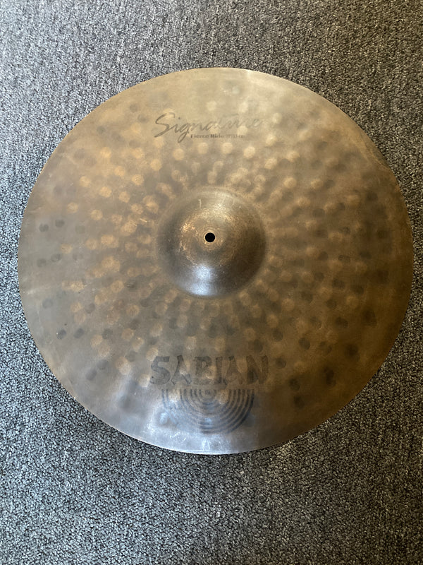 Used Sabian Signature Jojo Mayer Fierce 21" Ride 2125g